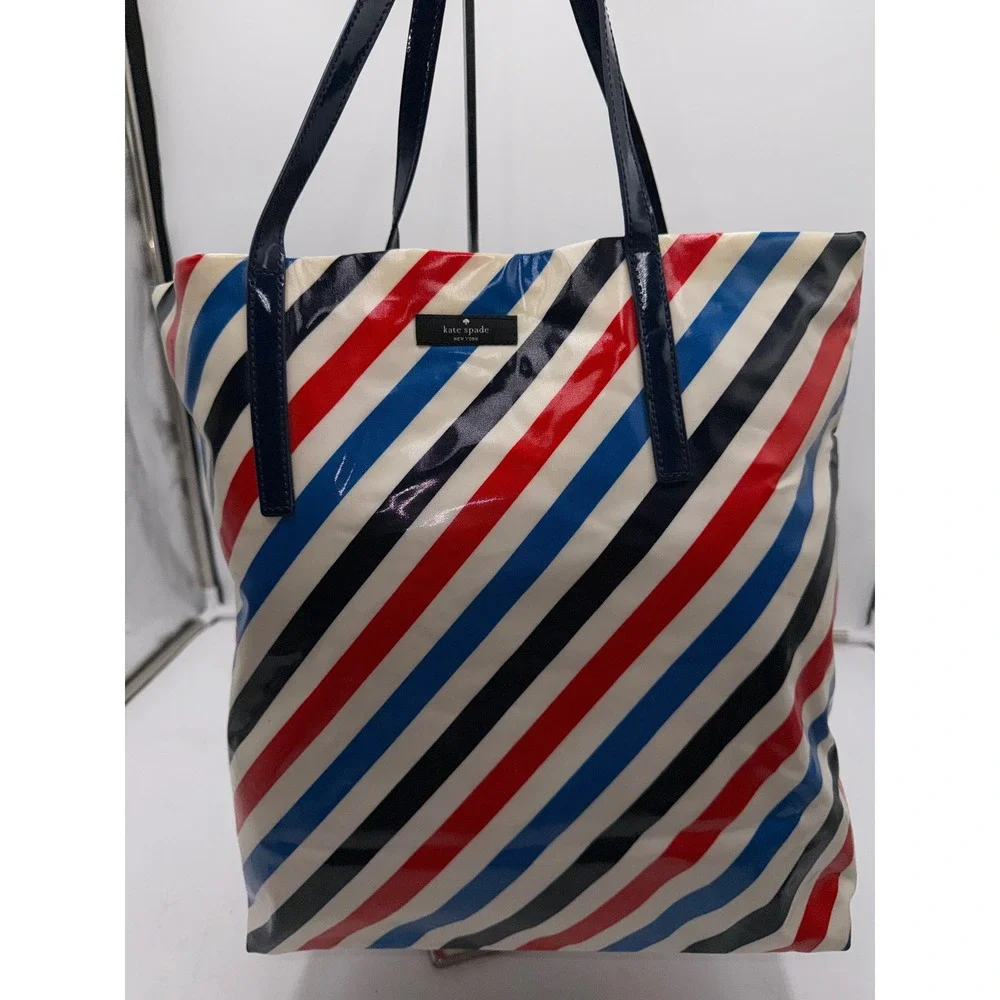 Kate Spade New York Daycation Striped Coated Canvas Tote Bag